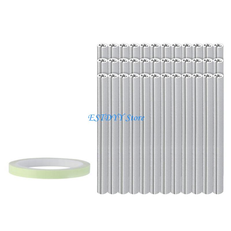 Spoke Reflector Set - Tiras advertencia reflectantes para bicicleta G6DE,