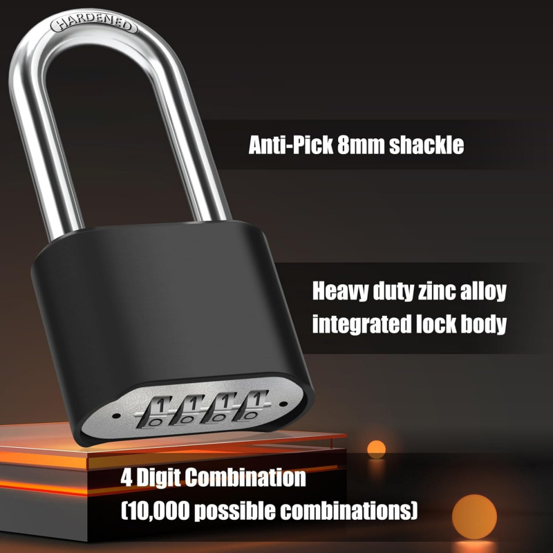 Candado de combinación resiste - U Lock Heavy Duty reseña y precio