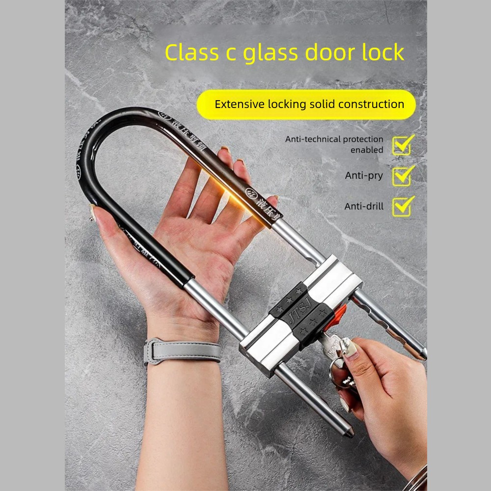Candado en U para Bicicleta, C - U Lock Heavy Duty reseña y precio