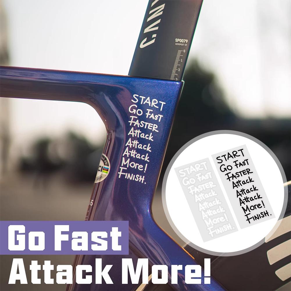 Pegatina con Frase Motivaciona - Cycling Quote reseña y precio