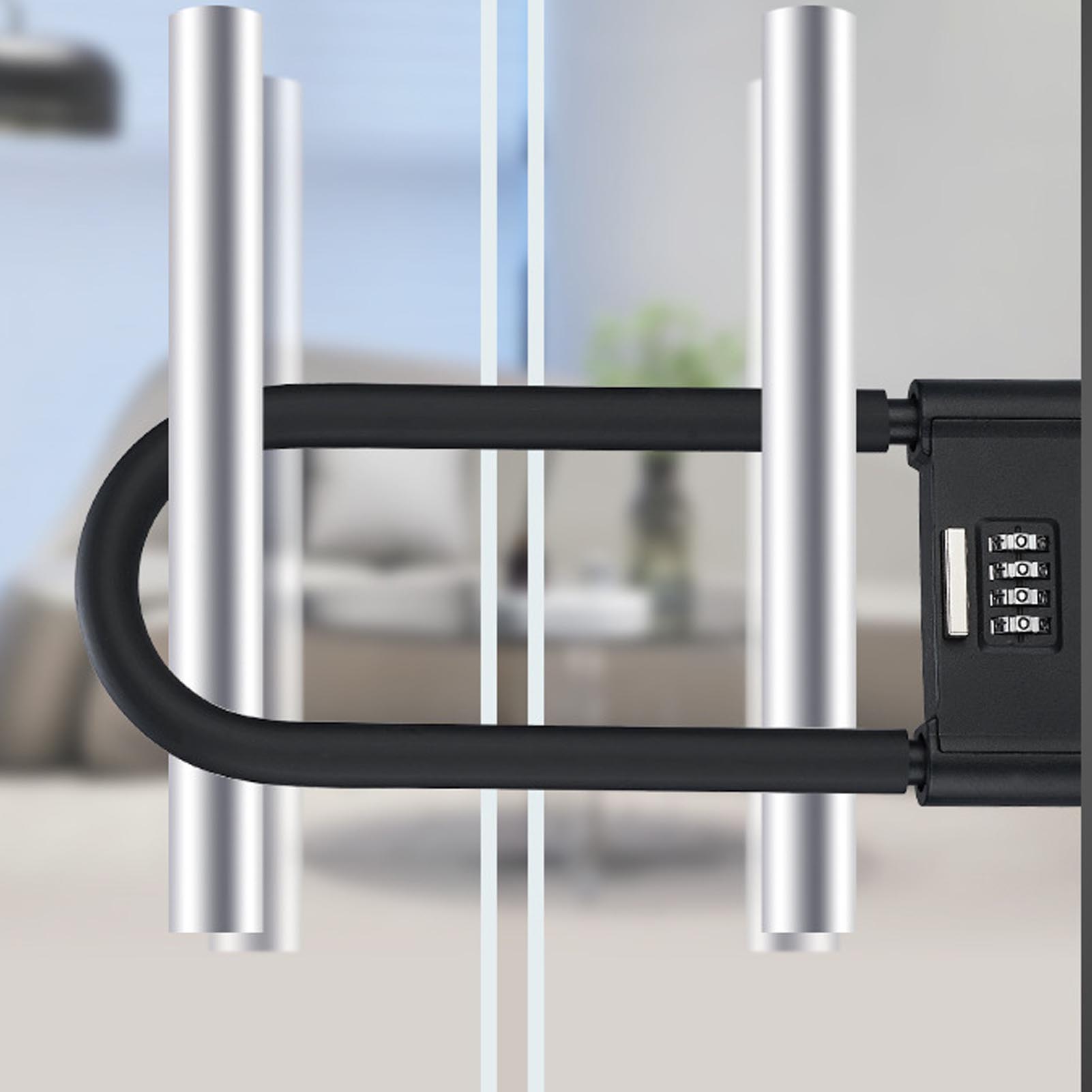 Candado de combinación de 4 dí - U Lock Heavy Duty reseña y precio