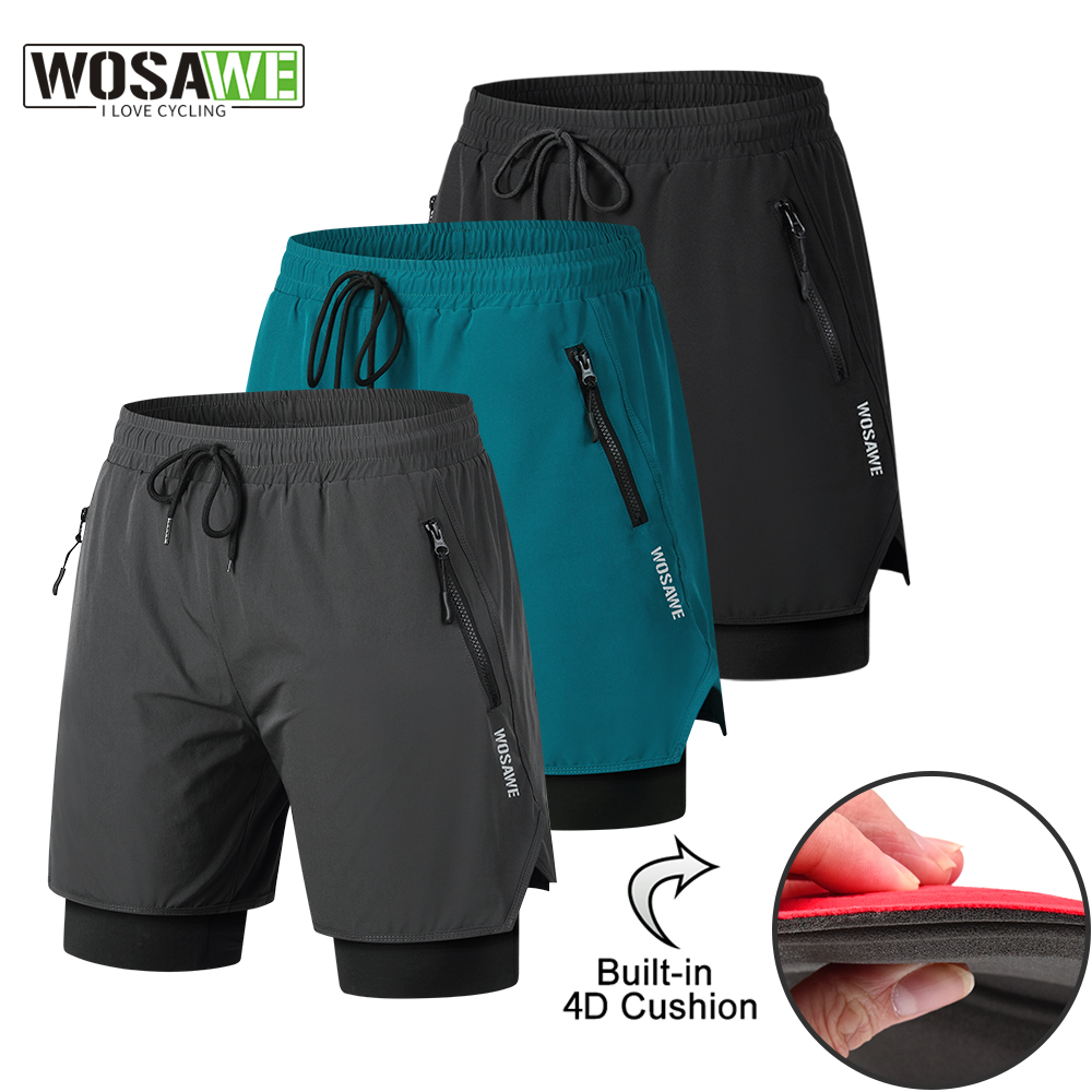 WOSAWE-pantalones cortos de ci - Cycling Commuter Pants reseña y precio