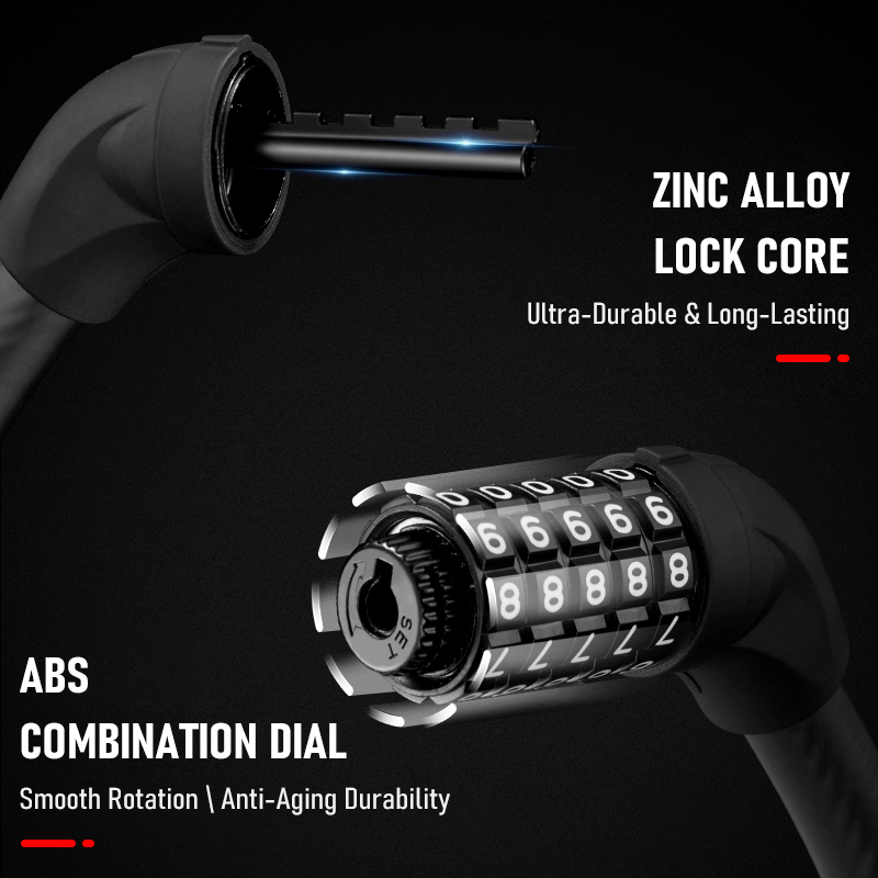 Candado para bicicleta con com - U Lock Heavy Duty reseña y precio